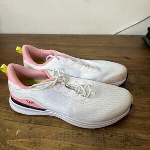 Ryka Myriad Athletic Running Shoe Lace Up Low Top Womens US Size 10M , White